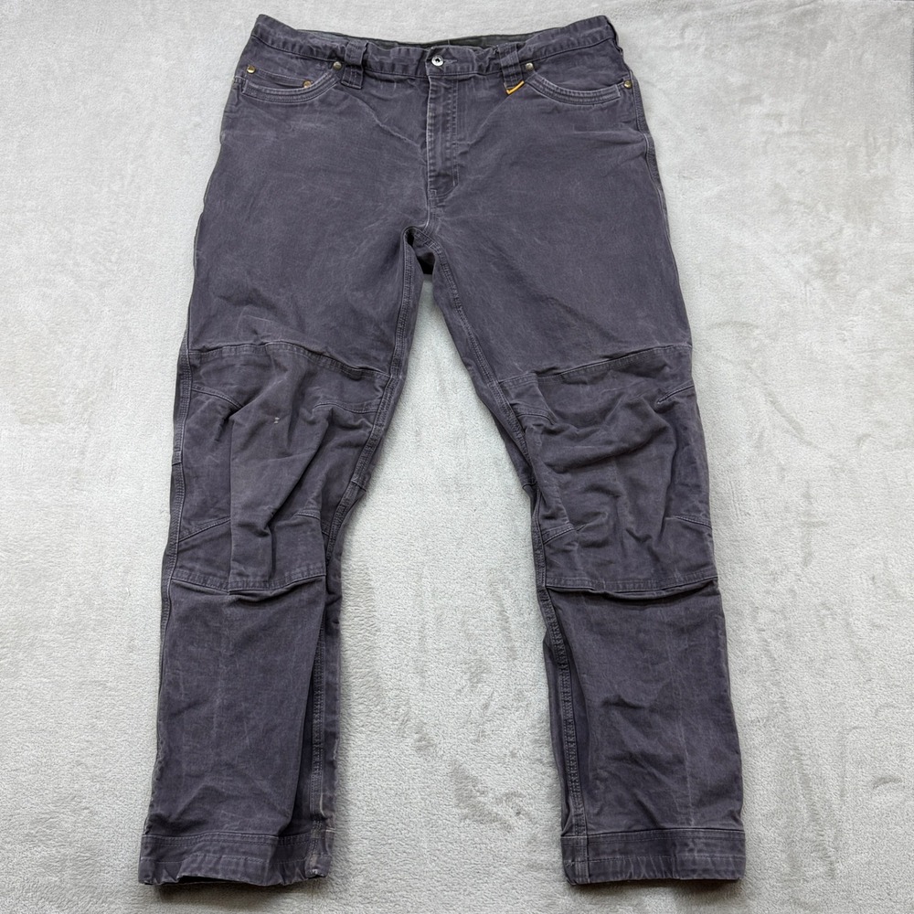 DEWALT Madison Pant Work Pants Mens 40/33 Gray Reinforced Knee Utility DXWW50033